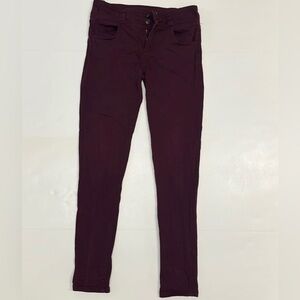 Special A Burgundy Skinny Jeans Size 9